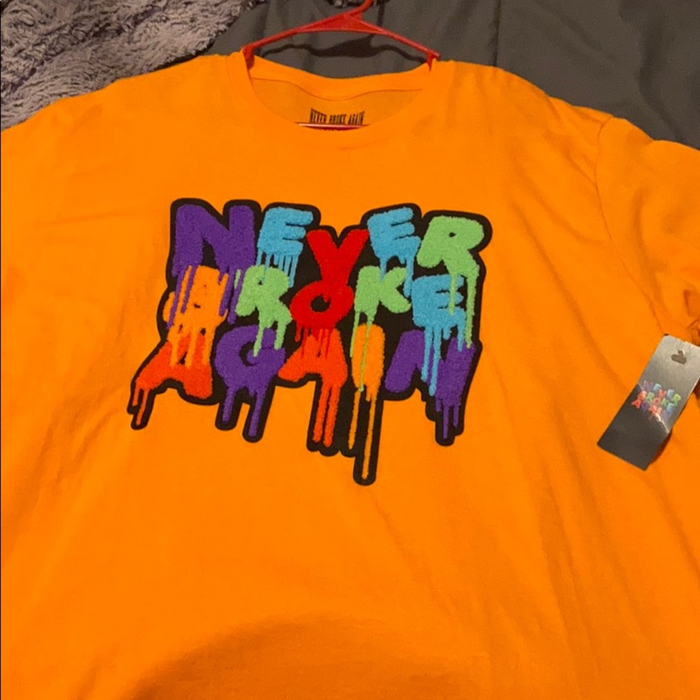 Orange Never Broke Again Shirt